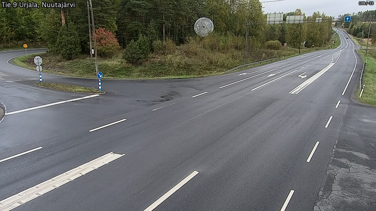 Kelikamerat Kuva Tie 9 Urjala, Nuutajärvi, Urjala, Pirkanmaa