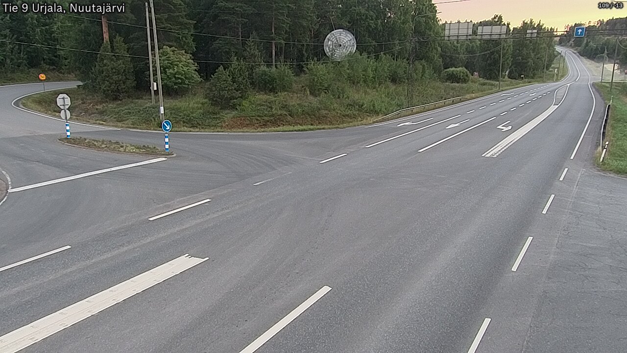 Kelikamerat Kuva Tie 9 Urjala, Nuutajärvi, Urjala, Pirkanmaa