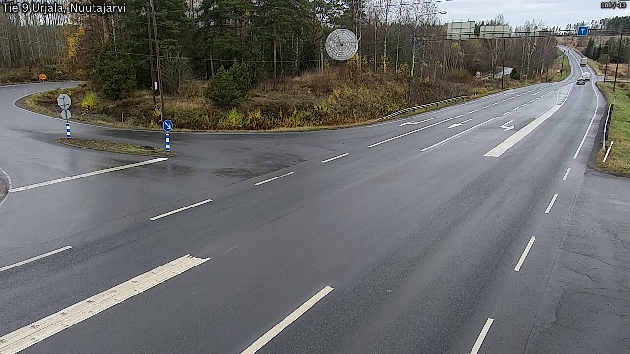 Kelikamerat Kuva Tie 9 Urjala, Nuutajärvi, Urjala, Pirkanmaa