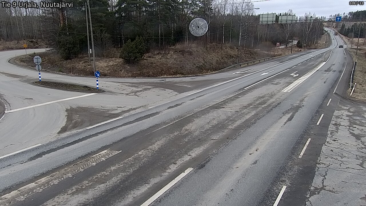 Kelikamerat Kuva Tie 9 Urjala, Nuutajärvi, Urjala, Pirkanmaa