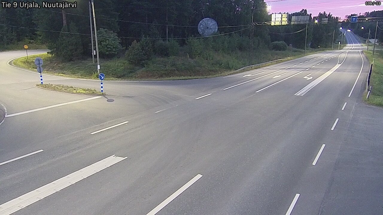 Kelikamerat Kuva Tie 9 Urjala, Nuutajärvi, Urjala, Pirkanmaa