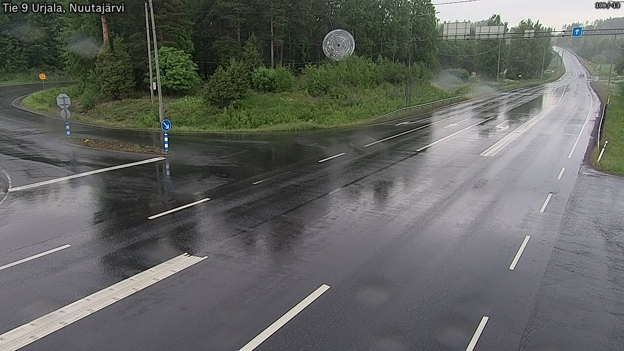 Kelikamerat Kuva Tie 9 Urjala, Nuutajärvi, Urjala, Pirkanmaa