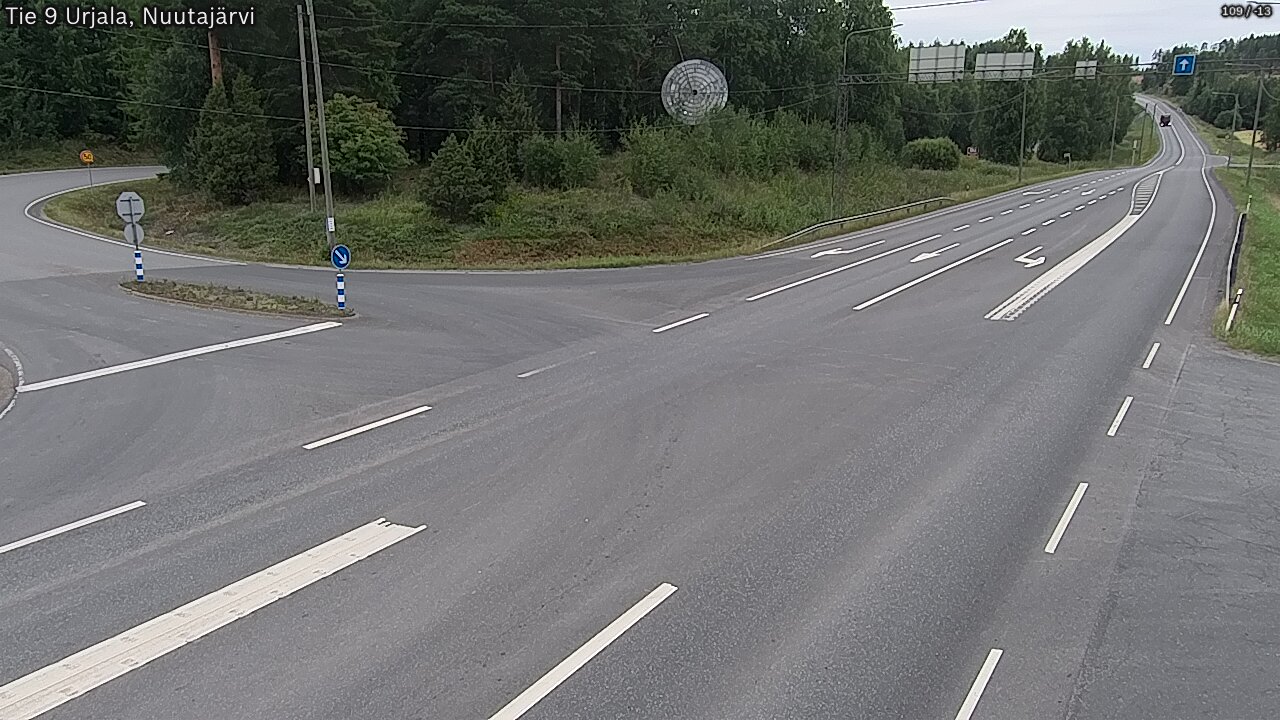 Kelikamerat Kuva Tie 9 Urjala, Nuutajärvi, Urjala, Pirkanmaa