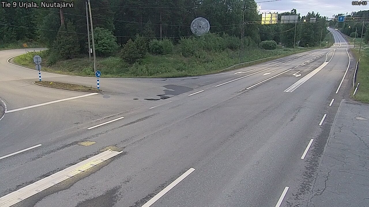 Kelikamerat Kuva Tie 9 Urjala, Nuutajärvi, Urjala, Pirkanmaa