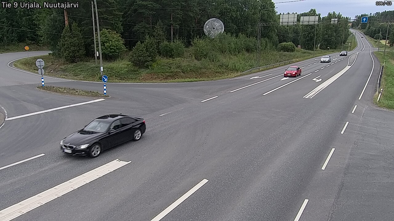 Kelikamerat Kuva Tie 9 Urjala, Nuutajärvi, Urjala, Pirkanmaa