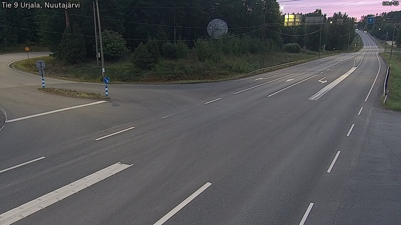 Kelikamerat Kuva Tie 9 Urjala, Nuutajärvi, Urjala, Pirkanmaa