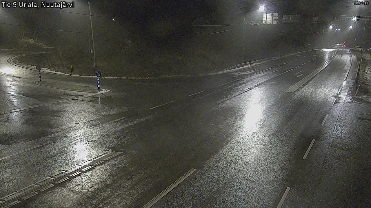Weather Camera Image Väg 9 Urjala, Notsjö, Urjala, Pirkanmaa