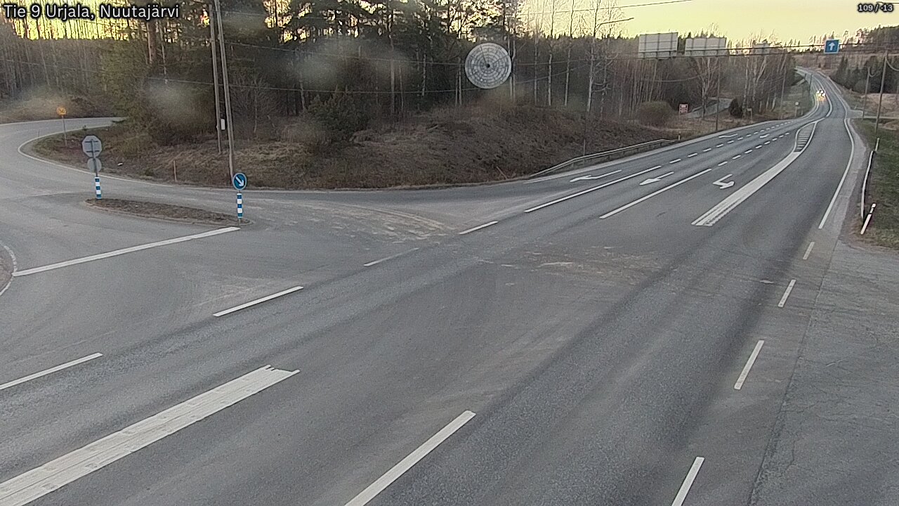 Kelikamerat Kuva Tie 9 Urjala, Nuutajärvi, Urjala, Pirkanmaa