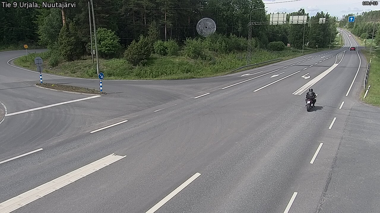 Kelikamerat Kuva Tie 9 Urjala, Nuutajärvi, Urjala, Pirkanmaa
