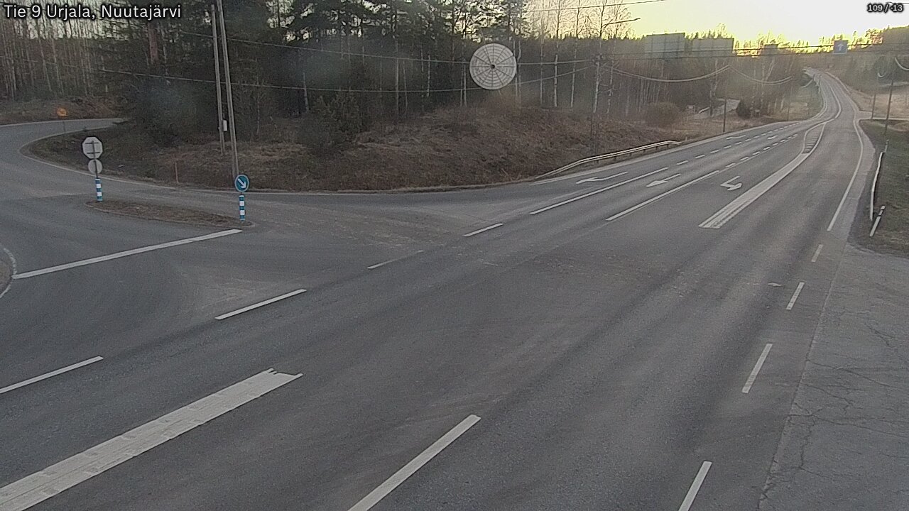 Kelikamerat Kuva Tie 9 Urjala, Nuutajärvi, Urjala, Pirkanmaa
