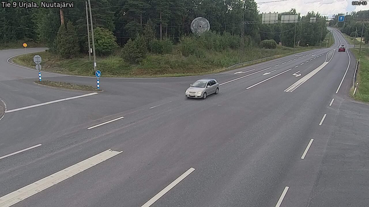 Kelikamerat Kuva Tie 9 Urjala, Nuutajärvi, Urjala, Pirkanmaa