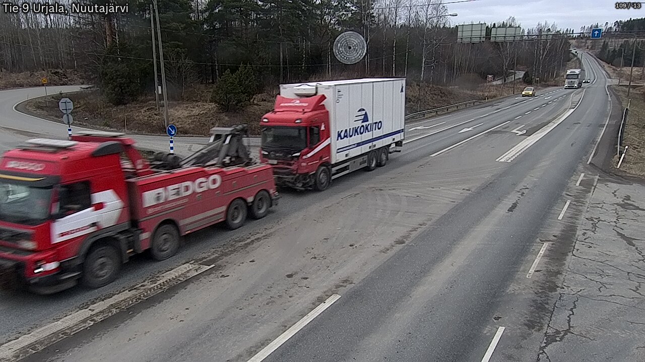 Kelikamerat Kuva Tie 9 Urjala, Nuutajärvi, Urjala, Pirkanmaa