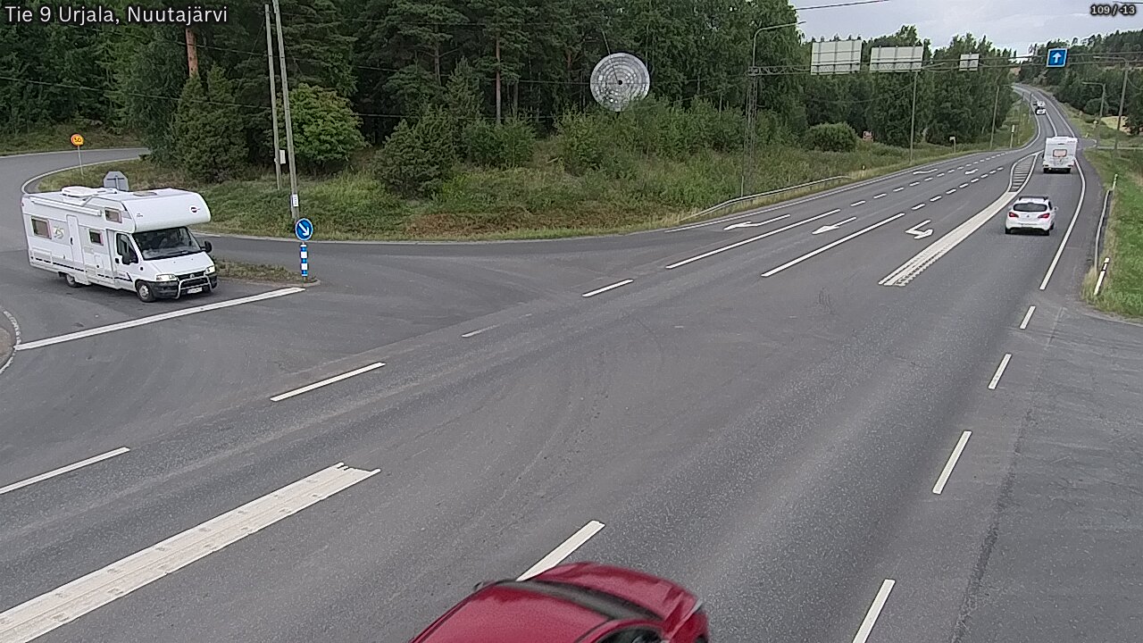 Kelikamerat Kuva Tie 9 Urjala, Nuutajärvi, Urjala, Pirkanmaa