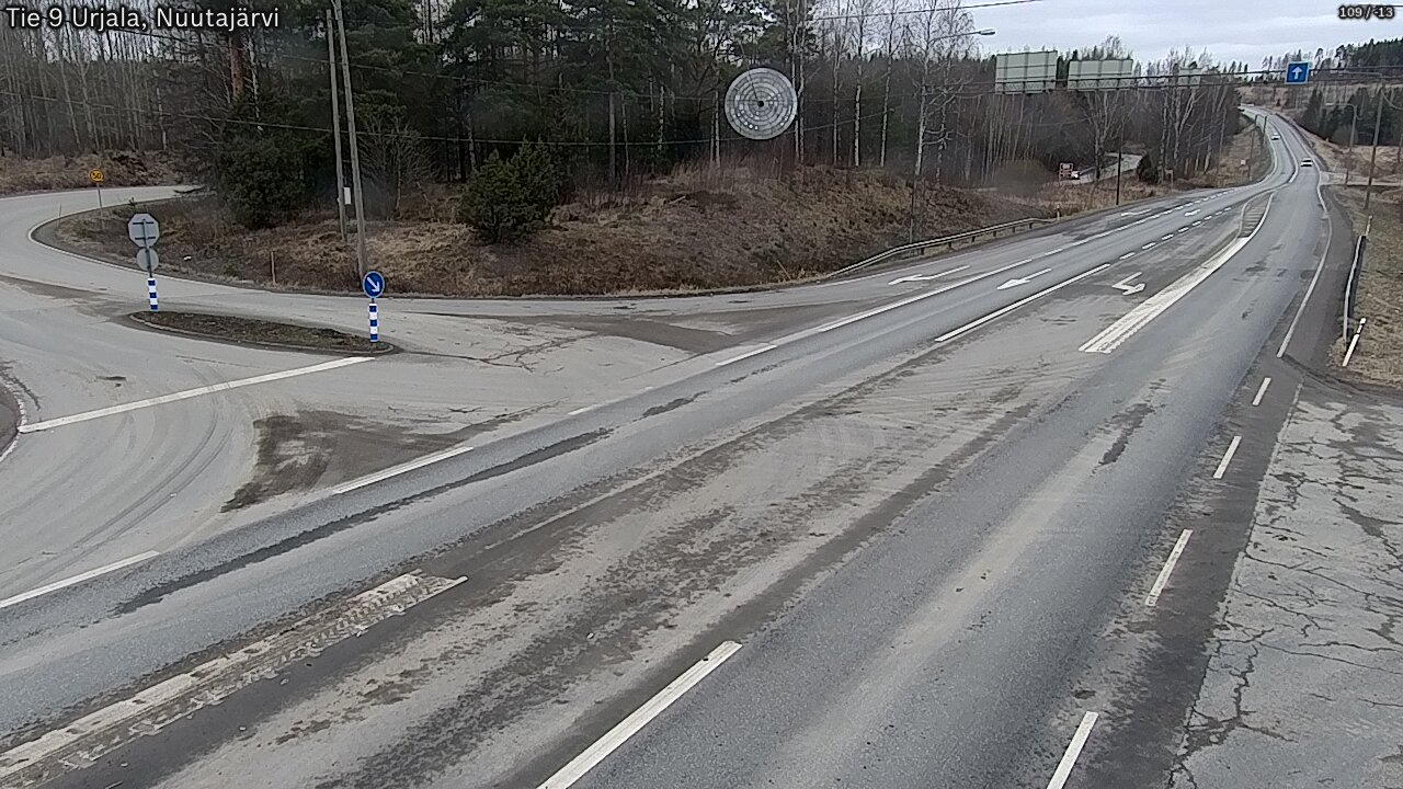 Kelikamerat Kuva Tie 9 Urjala, Nuutajärvi, Urjala, Pirkanmaa