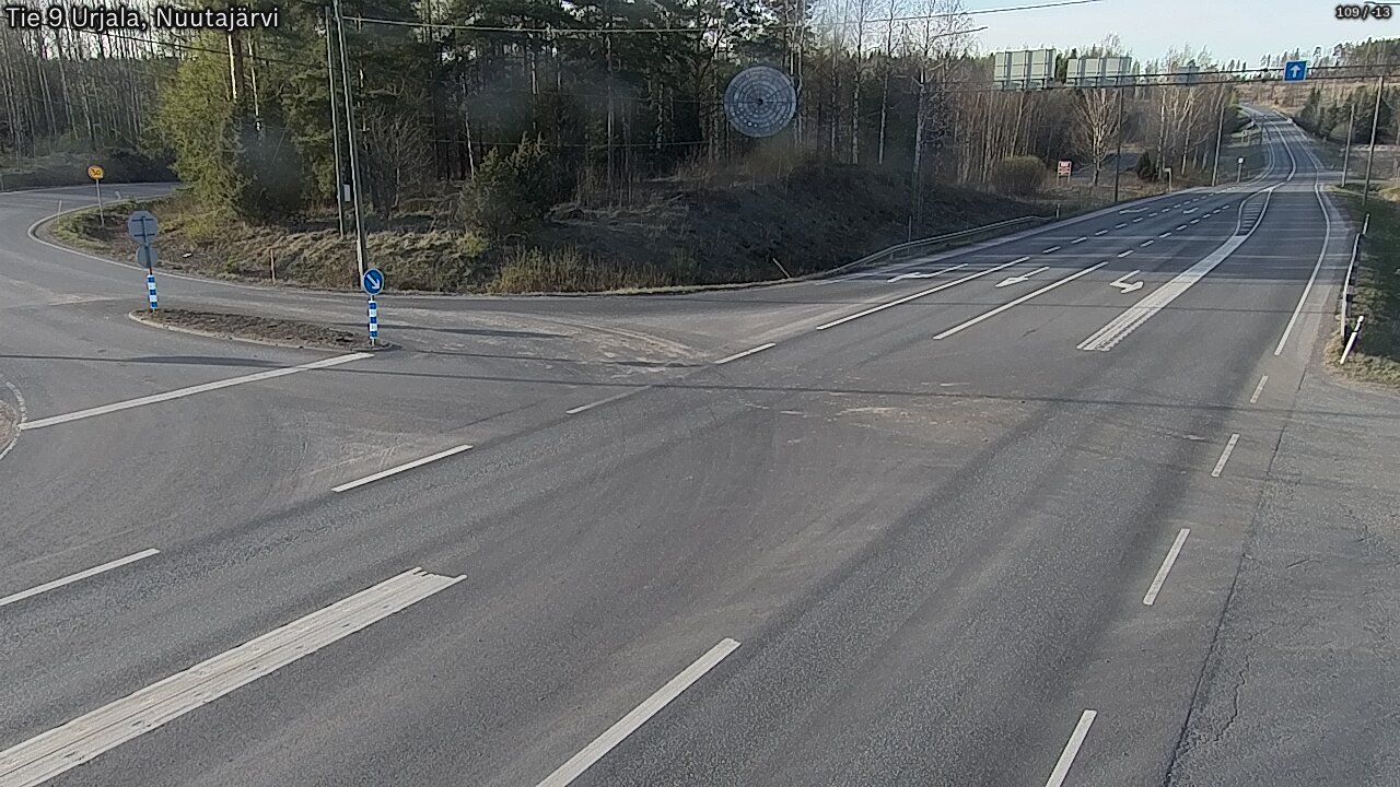 Kelikamerat Kuva Tie 9 Urjala, Nuutajärvi, Urjala, Pirkanmaa