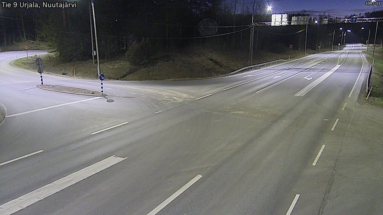 Weather Camera Image Road 9 Urjala, Nuutajärvi, Urjala, Pirkanmaa