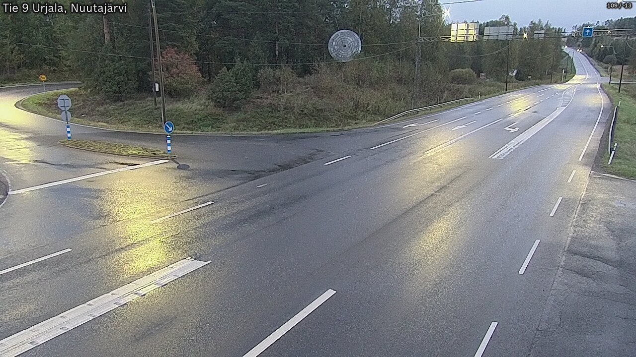 Kelikamerat Kuva Tie 9 Urjala, Nuutajärvi, Urjala, Pirkanmaa