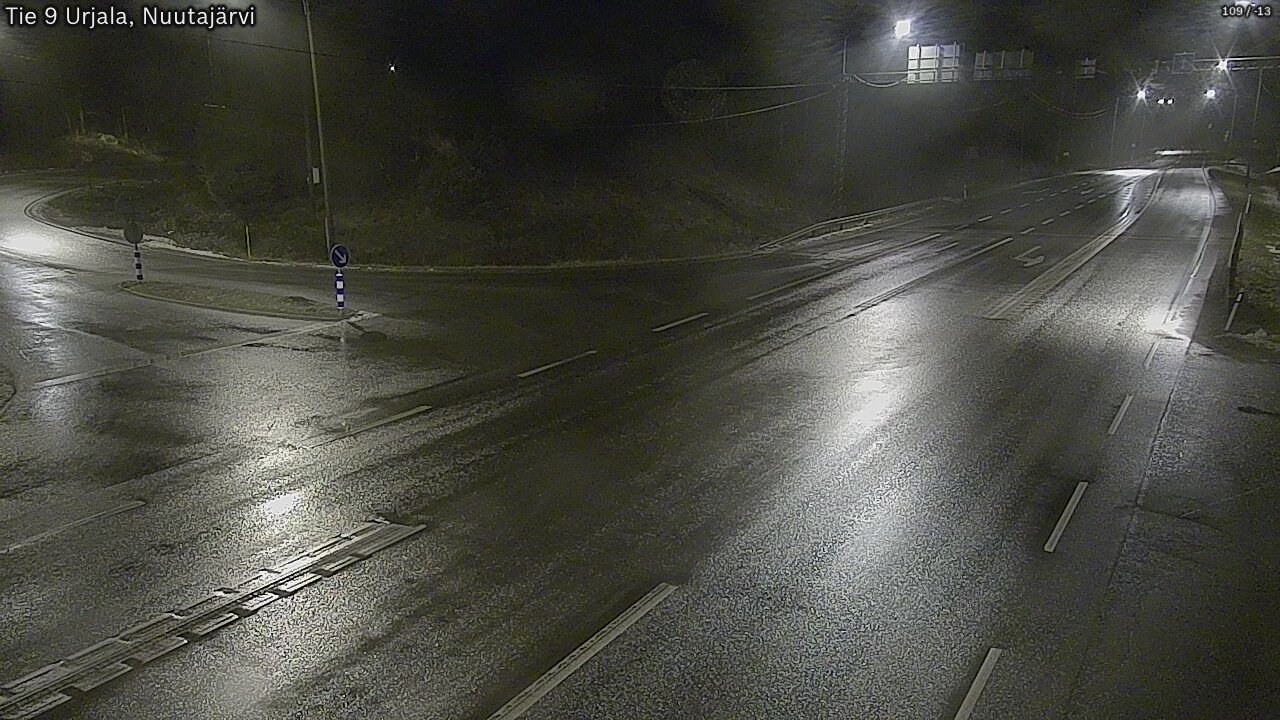 Weather Camera Image Väg 9 Urjala, Notsjö, Urjala, Pirkanmaa