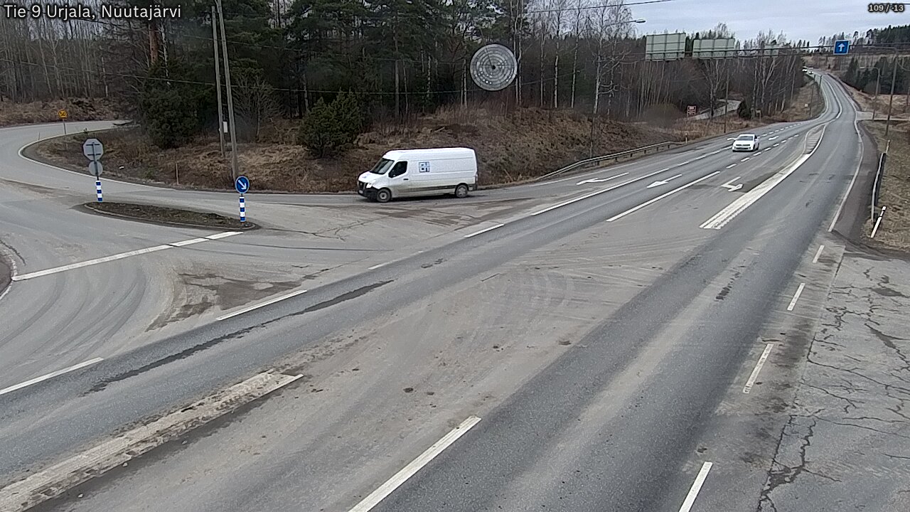 Kelikamerat Kuva Tie 9 Urjala, Nuutajärvi, Urjala, Pirkanmaa