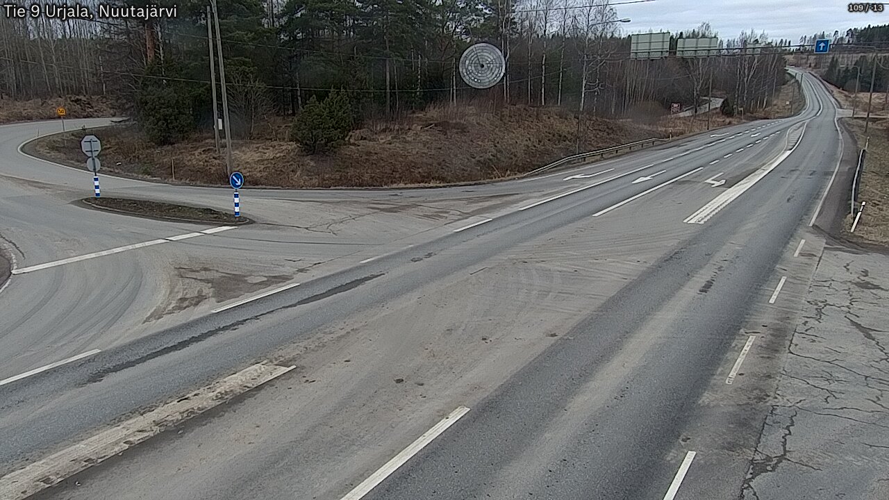 Kelikamerat Kuva Tie 9 Urjala, Nuutajärvi, Urjala, Pirkanmaa