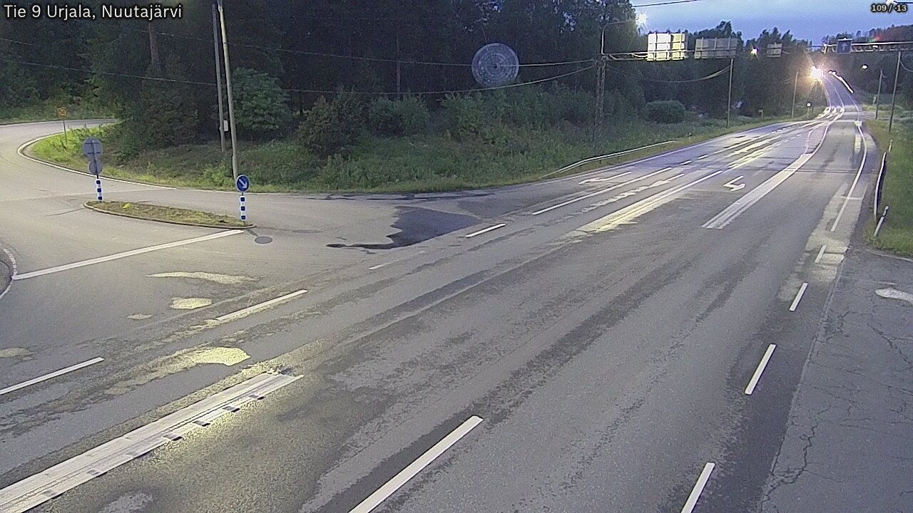 Kelikamerat Kuva Tie 9 Urjala, Nuutajärvi, Urjala, Pirkanmaa