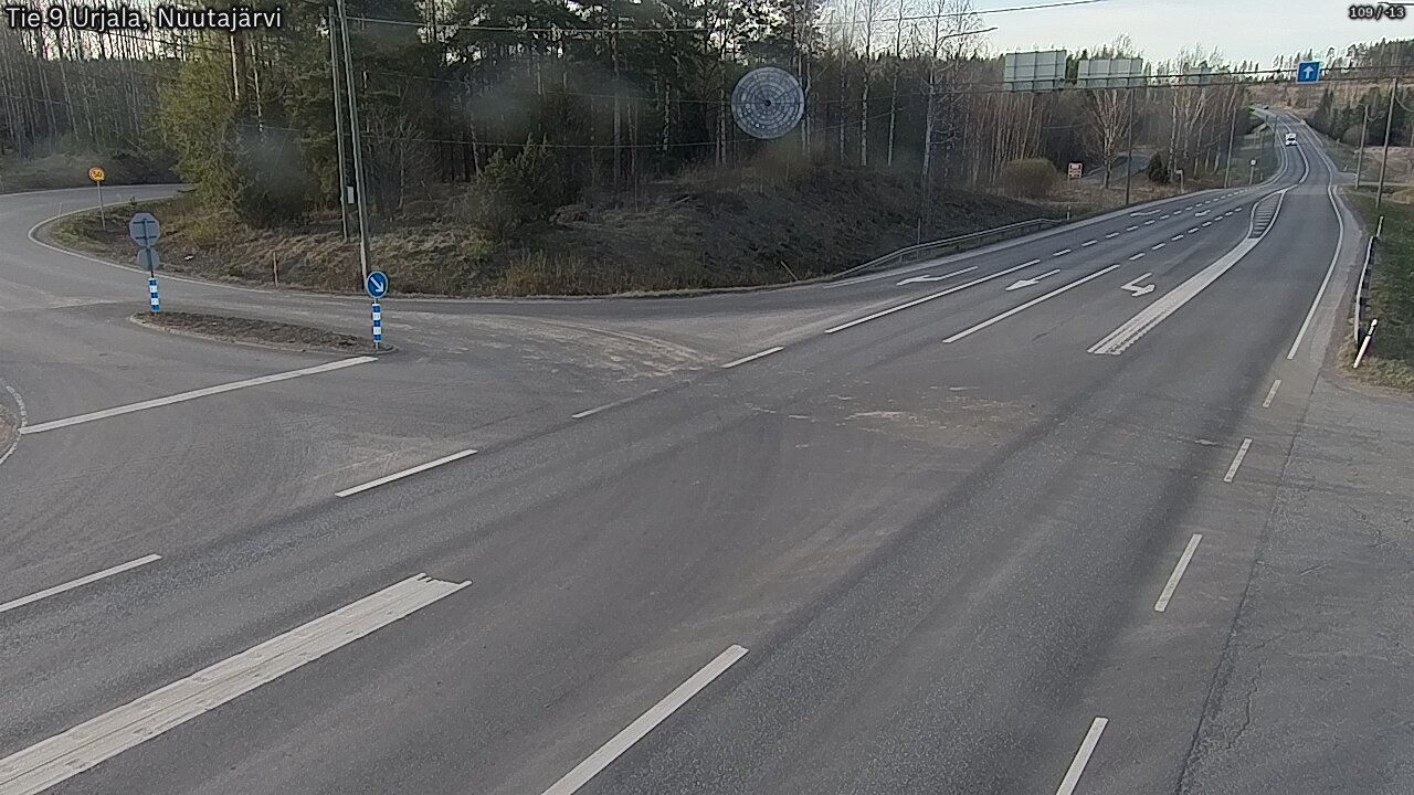 Kelikamerat Kuva Tie 9 Urjala, Nuutajärvi, Urjala, Pirkanmaa