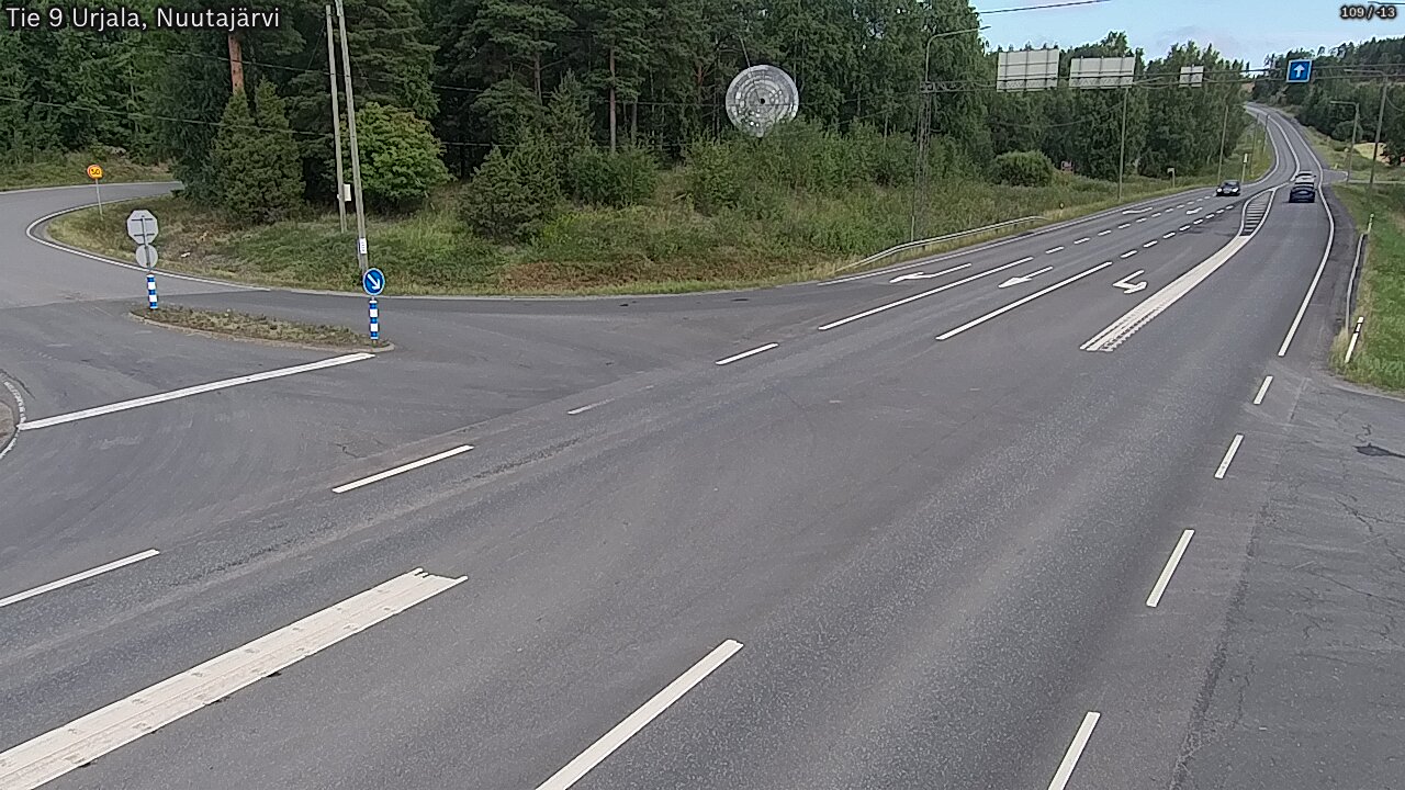 Kelikamerat Kuva Tie 9 Urjala, Nuutajärvi, Urjala, Pirkanmaa