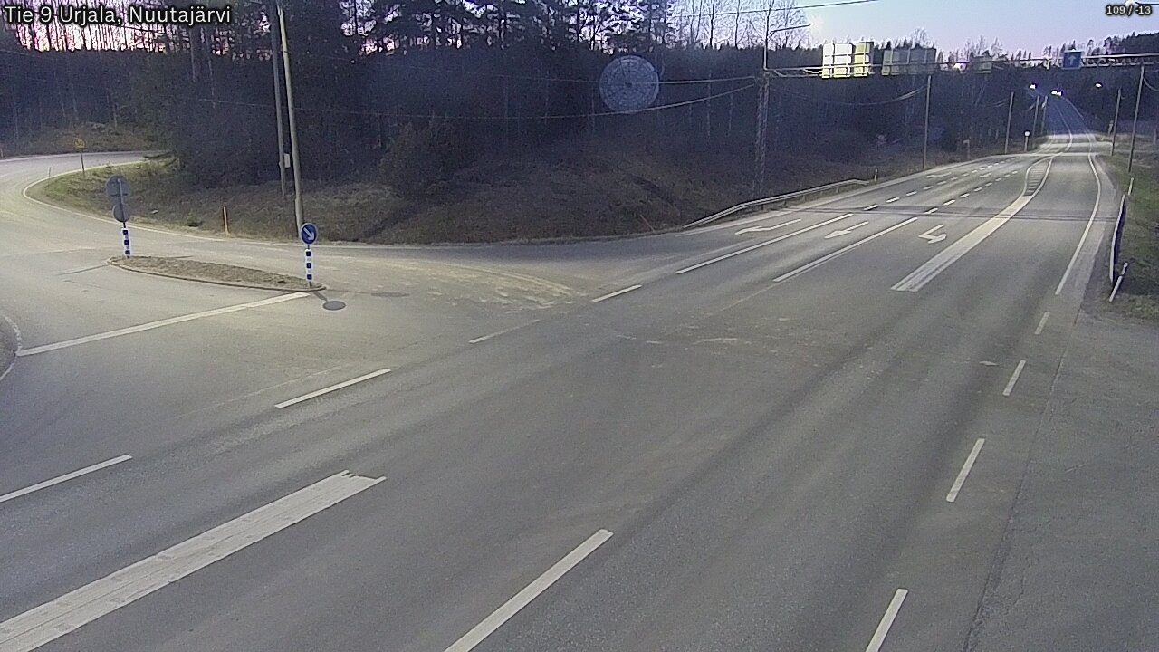 Kelikamerat Kuva Tie 9 Urjala, Nuutajärvi, Urjala, Pirkanmaa