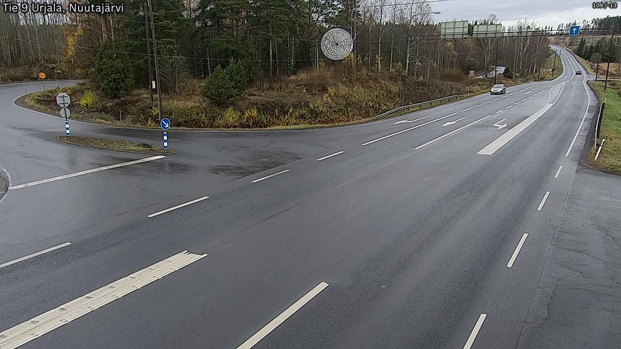 Kelikamerat Kuva Tie 9 Urjala, Nuutajärvi, Urjala, Pirkanmaa