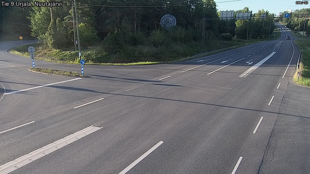 Kelikamerat Kuva Tie 9 Urjala, Nuutajärvi, Urjala, Pirkanmaa