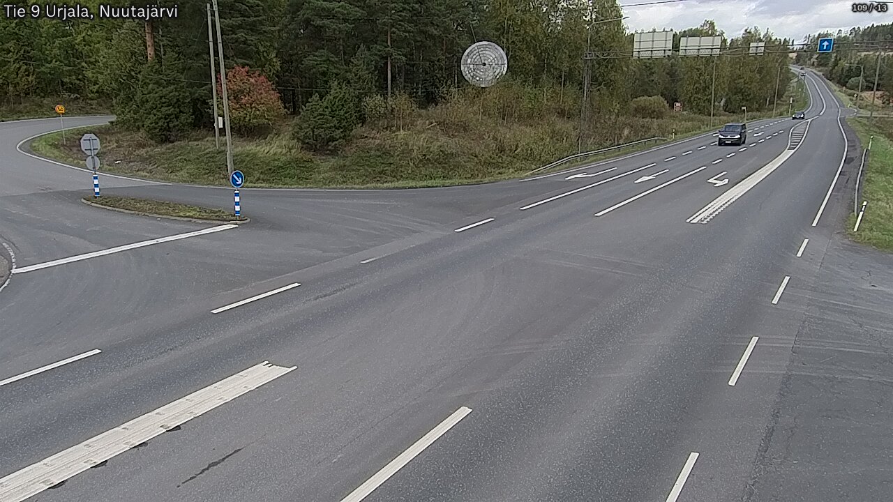 Kelikamerat Kuva Tie 9 Urjala, Nuutajärvi, Urjala, Pirkanmaa