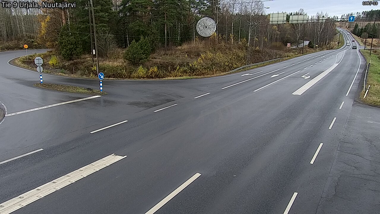 Kelikamerat Kuva Tie 9 Urjala, Nuutajärvi, Urjala, Pirkanmaa