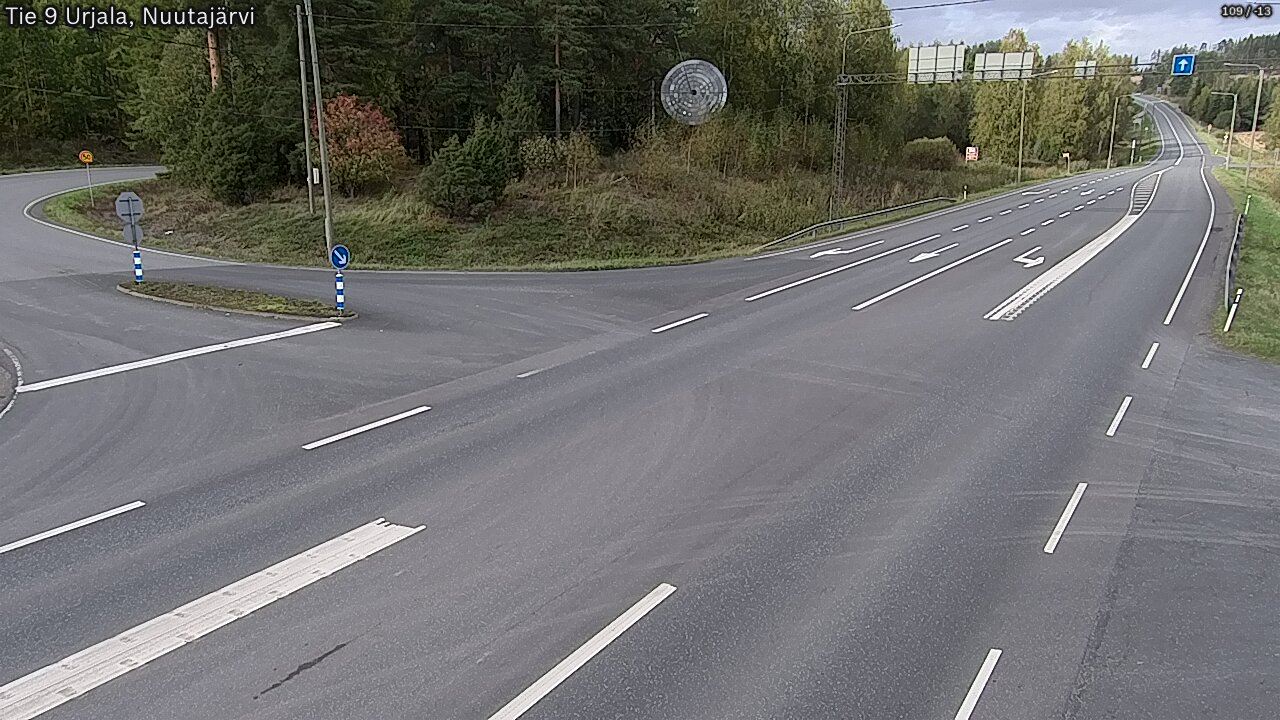 Kelikamerat Kuva Tie 9 Urjala, Nuutajärvi, Urjala, Pirkanmaa