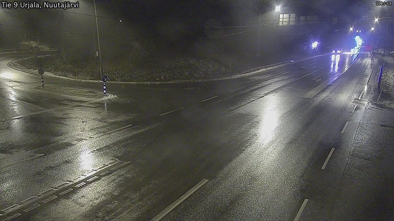 Weather Camera Image Väg 9 Urjala, Notsjö, Urjala, Pirkanmaa