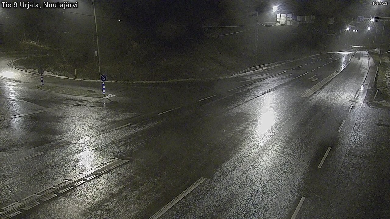 Weather Camera Image Väg 9 Urjala, Notsjö, Urjala, Pirkanmaa
