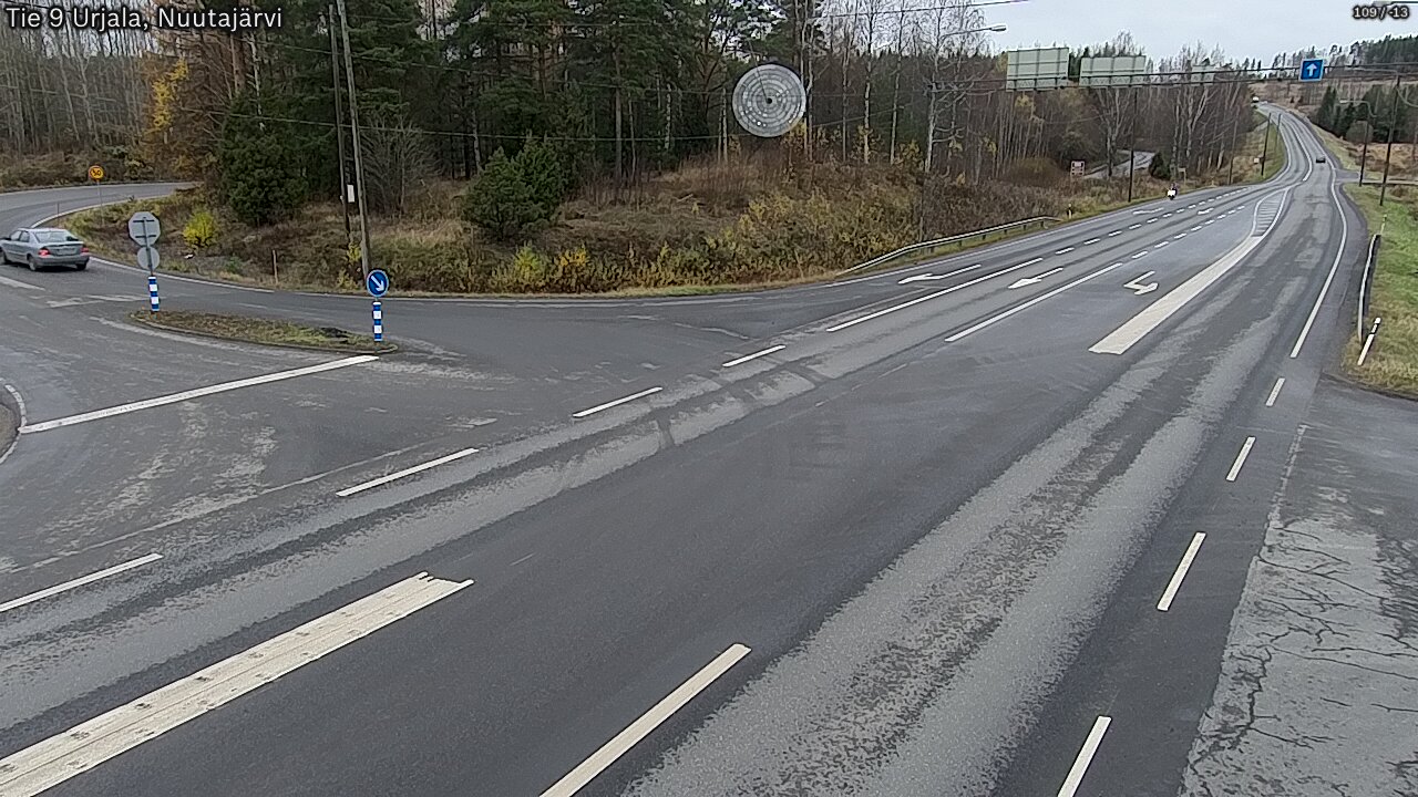 Kelikamerat Kuva Tie 9 Urjala, Nuutajärvi, Urjala, Pirkanmaa