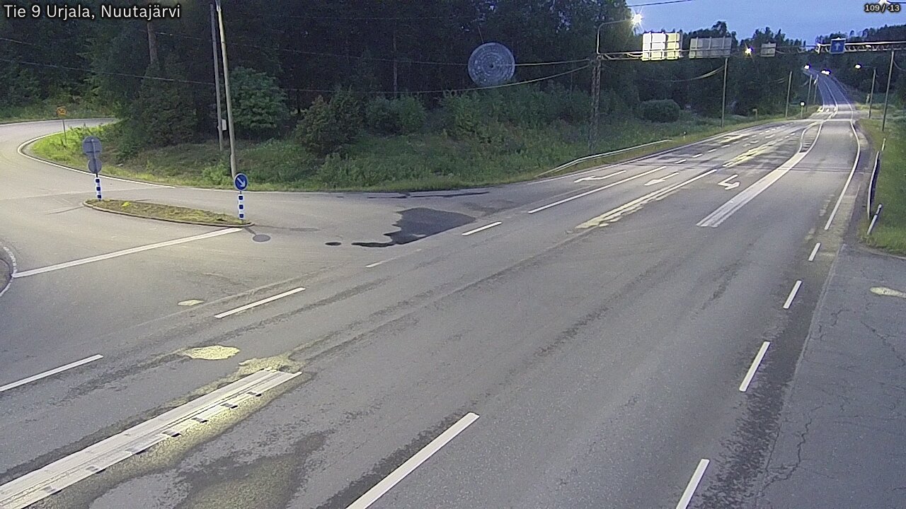 Kelikamerat Kuva Tie 9 Urjala, Nuutajärvi, Urjala, Pirkanmaa