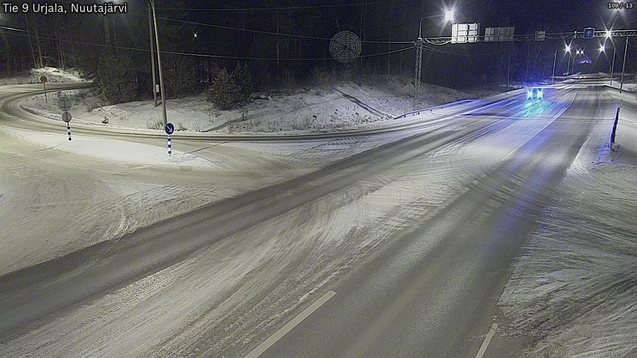 Kelikamerat Kuva Tie 9 Urjala, Nuutajärvi, Urjala, Pirkanmaa