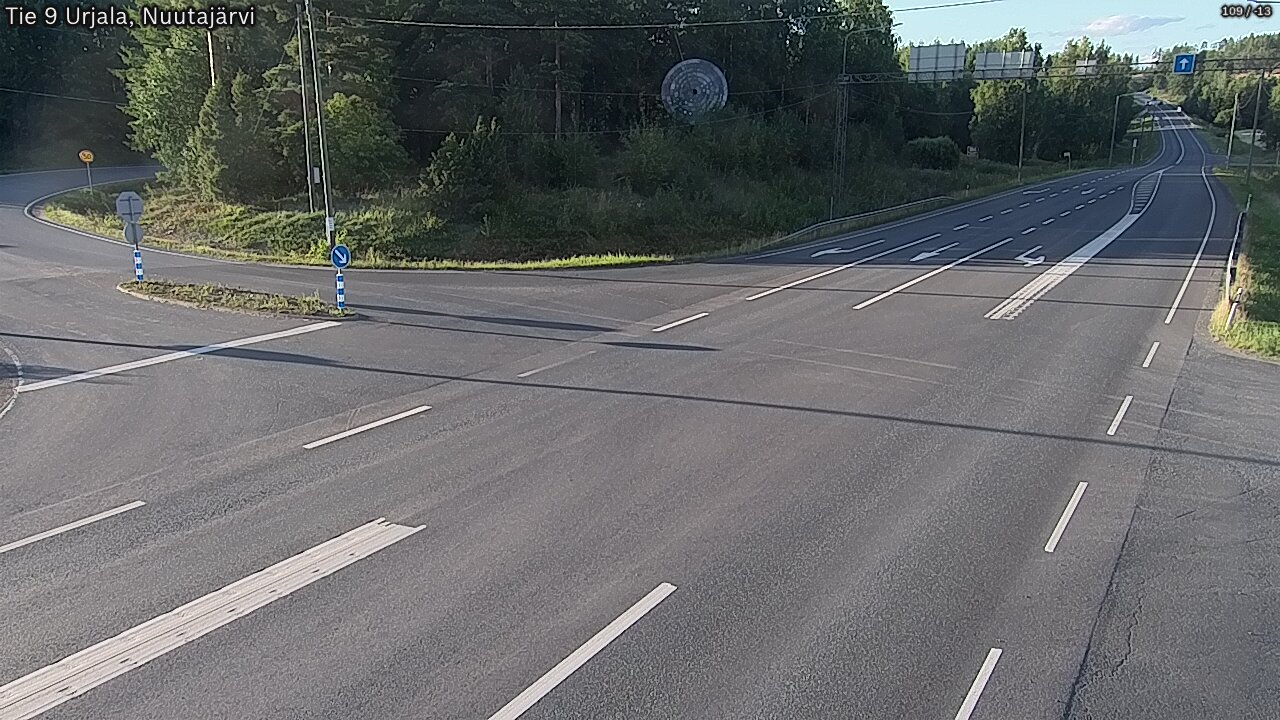 Kelikamerat Kuva Tie 9 Urjala, Nuutajärvi, Urjala, Pirkanmaa
