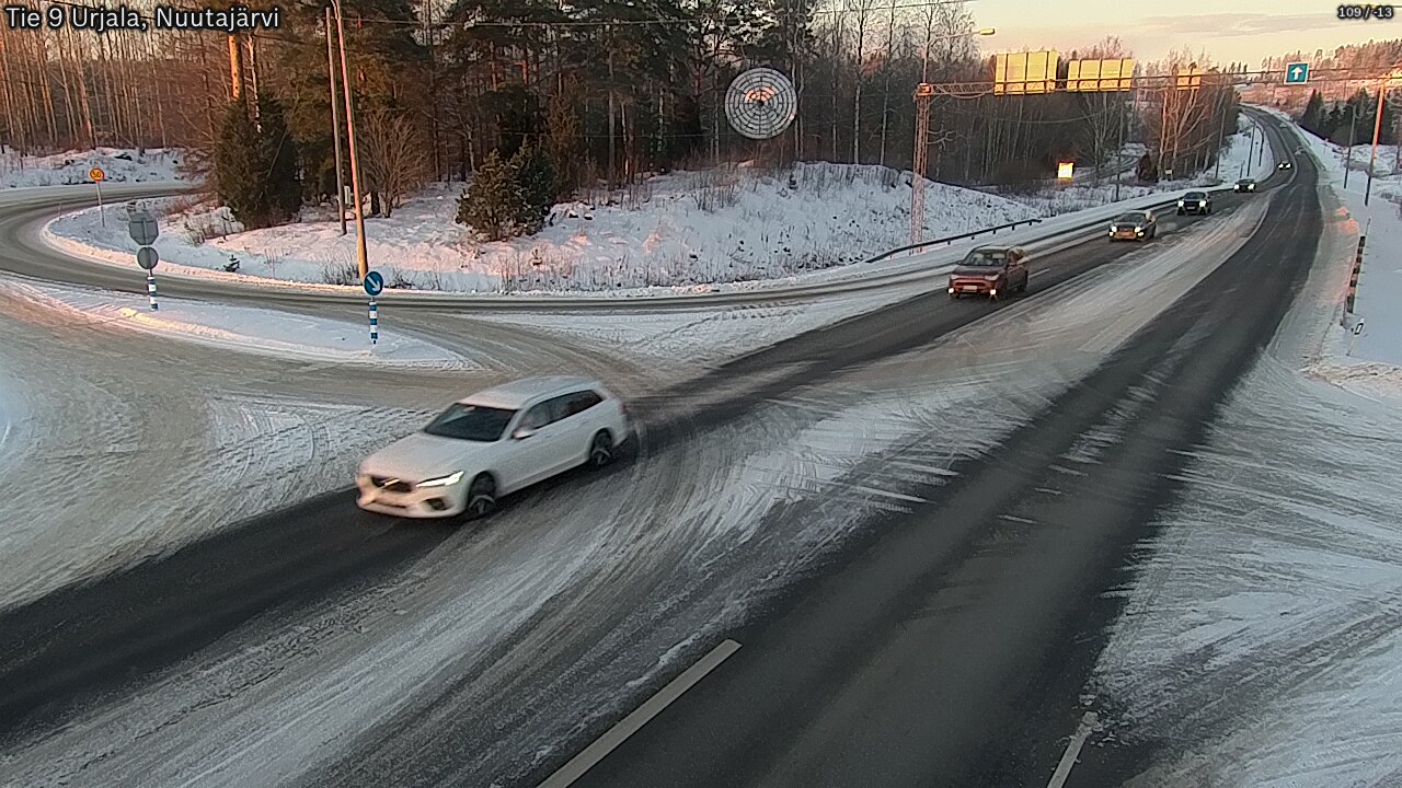 Kelikamerat Kuva Tie 9 Urjala, Nuutajärvi, Urjala, Pirkanmaa