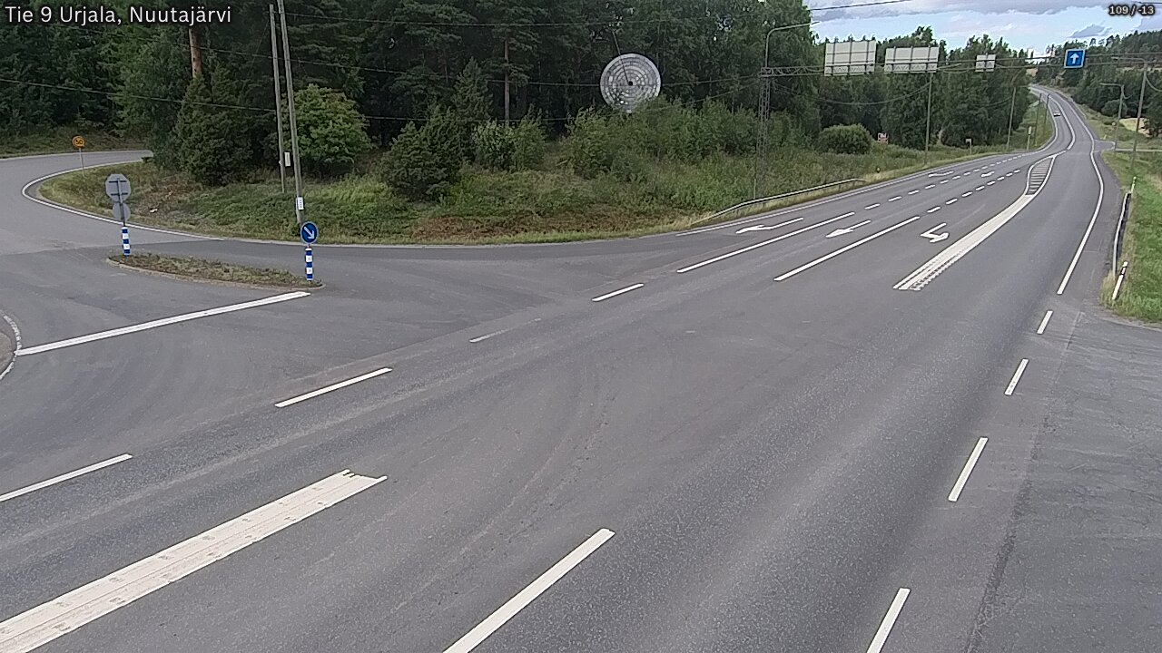 Kelikamerat Kuva Tie 9 Urjala, Nuutajärvi, Urjala, Pirkanmaa