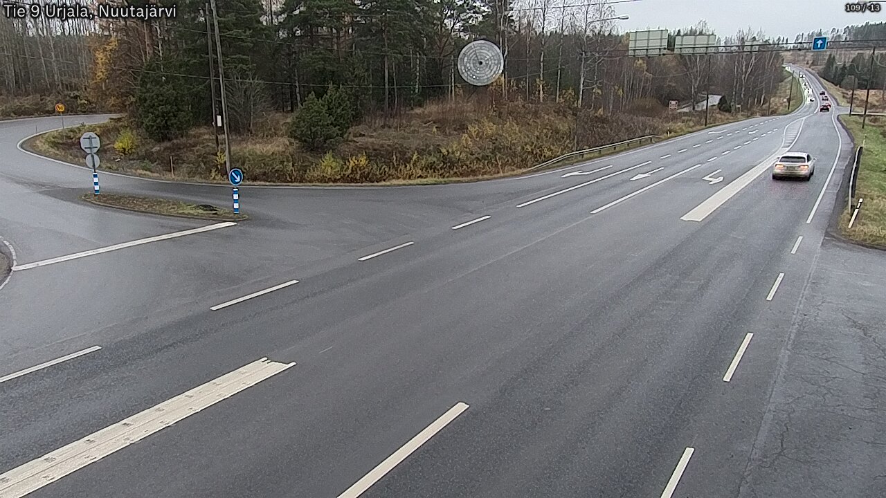 Kelikamerat Kuva Tie 9 Urjala, Nuutajärvi, Urjala, Pirkanmaa