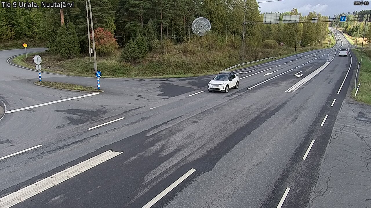 Kelikamerat Kuva Tie 9 Urjala, Nuutajärvi, Urjala, Pirkanmaa