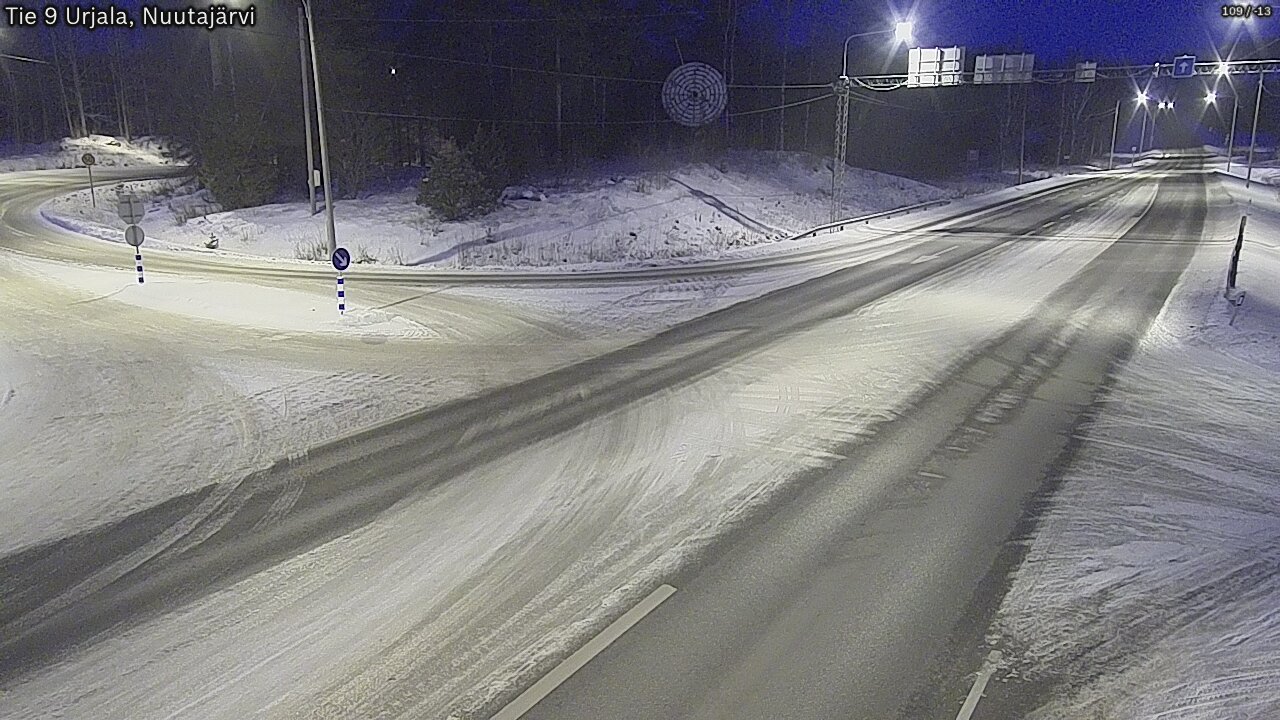 Kelikamerat Kuva Tie 9 Urjala, Nuutajärvi, Urjala, Pirkanmaa