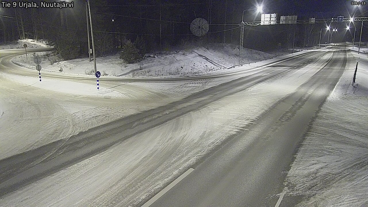 Kelikamerat Kuva Tie 9 Urjala, Nuutajärvi, Urjala, Pirkanmaa