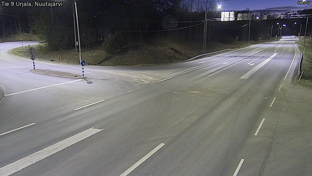 Weather Camera Image Road 9 Urjala, Nuutajärvi, Urjala, Pirkanmaa