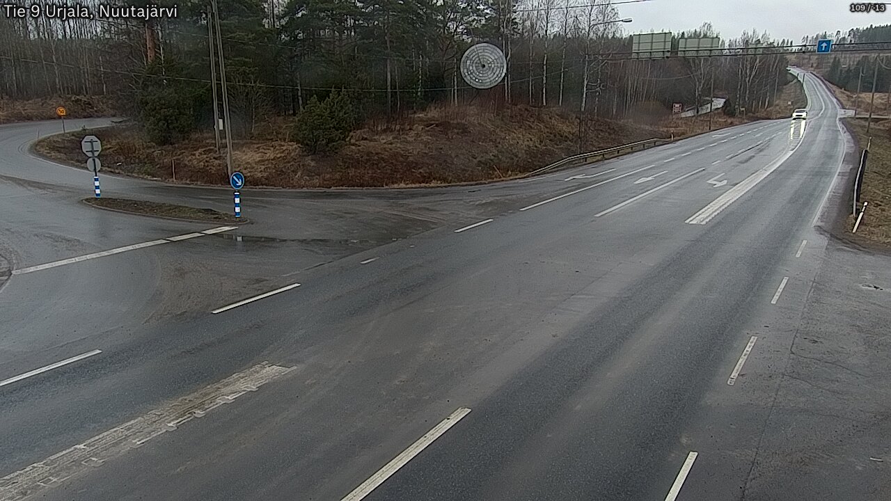 Kelikamerat Kuva Tie 9 Urjala, Nuutajärvi, Urjala, Pirkanmaa