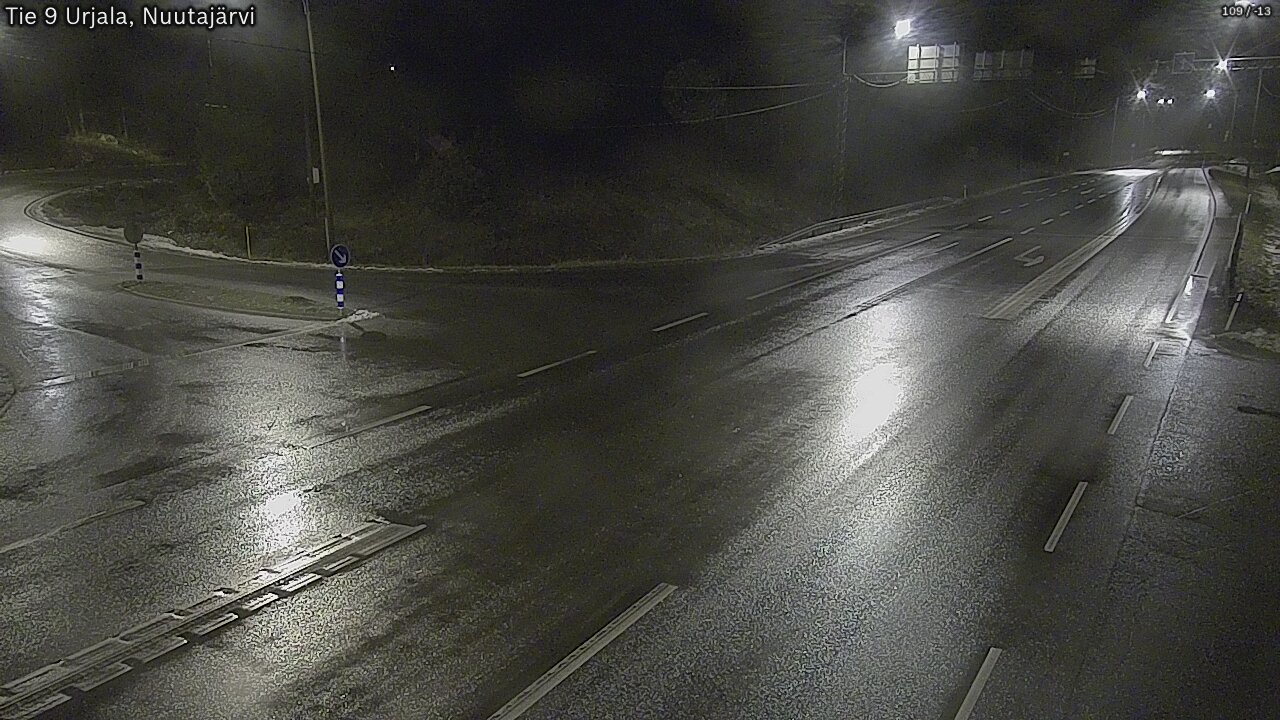 Weather Camera Image Väg 9 Urjala, Notsjö, Urjala, Pirkanmaa