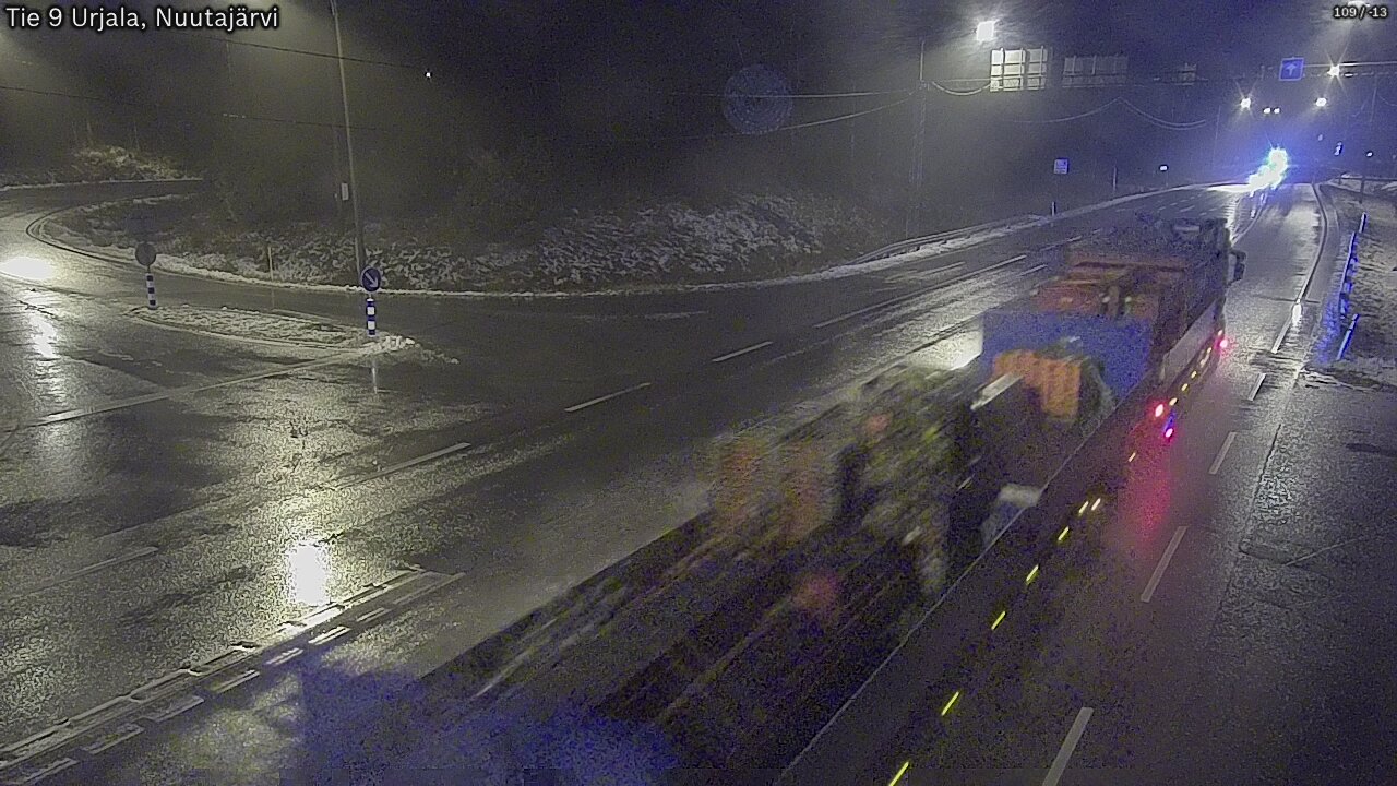 Weather Camera Image Väg 9 Urjala, Notsjö, Urjala, Pirkanmaa