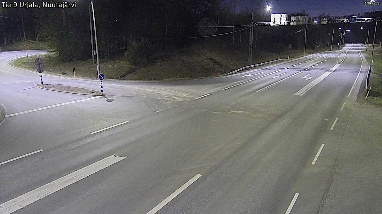 Weather Camera Image Road 9 Urjala, Nuutajärvi, Urjala, Pirkanmaa